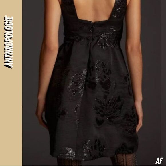 ANTHROPOLOGIE MAEVE BLACK COCKTAIL DRESS NEW SIZE 6 - Picture 3 of 7